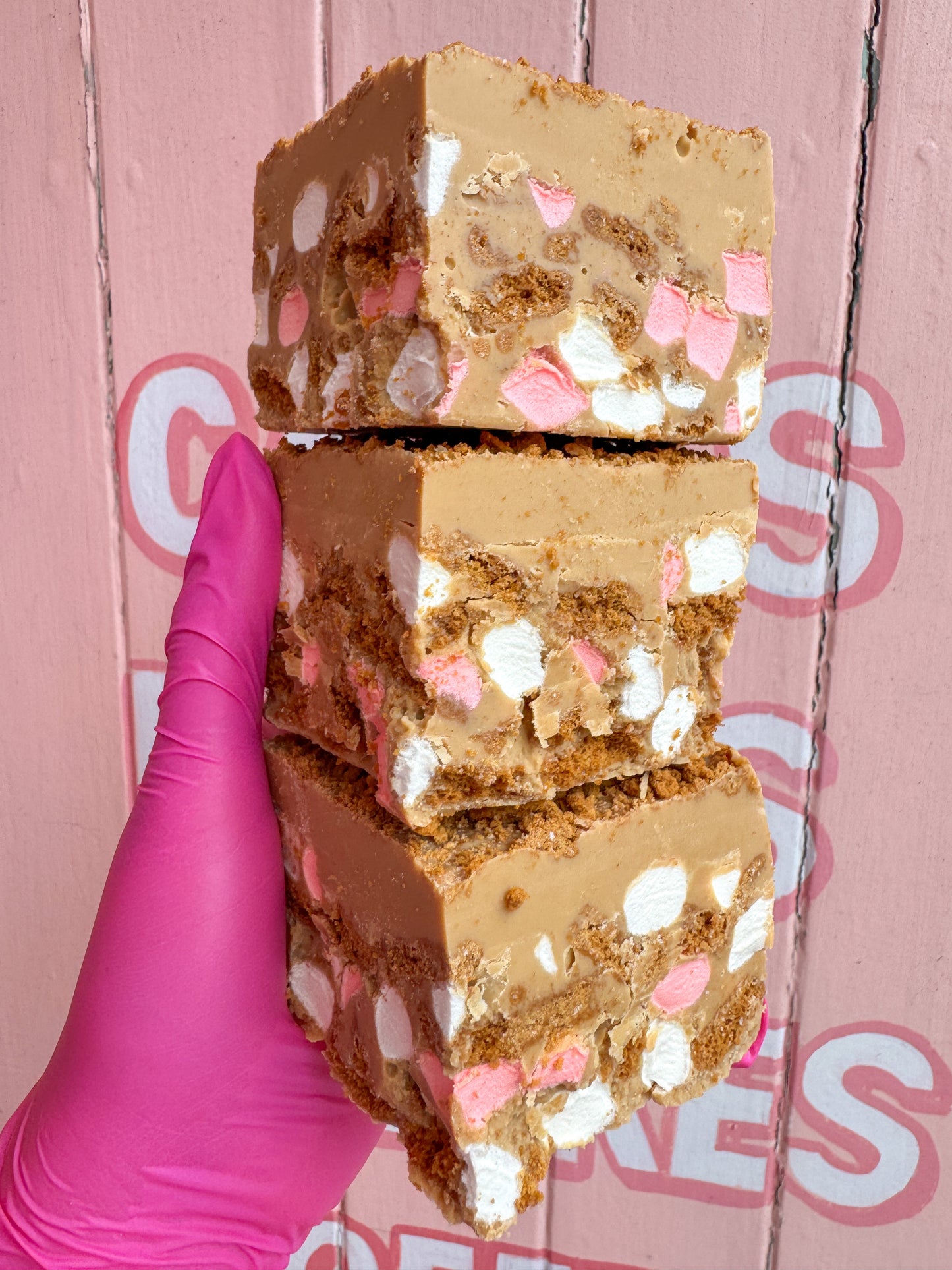 Biscoff Rocky Road