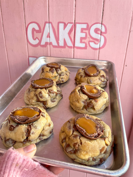 Caramel Egg Cookie